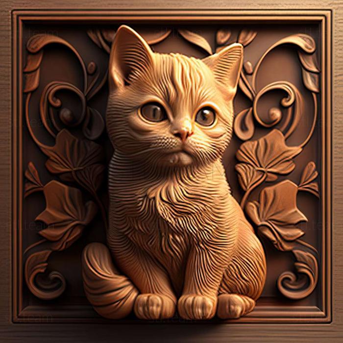 3D model Bambino cat (STL)